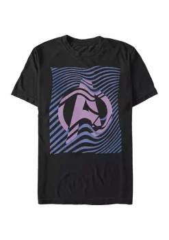 Marvel Avengers Wavy Avengers Icon T-Shirt -OnDisplay store Belk 1905