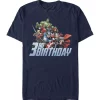 Marvel Avengers Avengers 3rd Birthday Graphic Short Sleeve T-Shirt -OnDisplay store Belk 1906