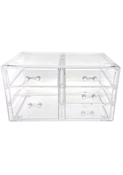 OnDisplay Cosmetic Makeup and Jewelry Storage Case Display - 5 Drawer Design - Perfect for Vanity, Bathroom Counter, or Dresser -OnDisplay store Belk 240