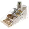 OnDisplay Java Joe Acrylic Breakroom.Kitchen Coffee Station Organizer for Cups/Lids/Sugar/Tea/Stirrers -OnDisplay store Belk 255