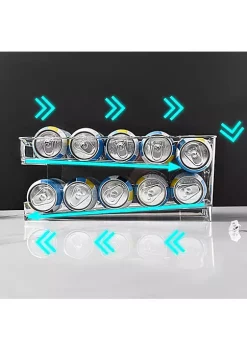 OnDisplay Ultimate Diva Cosmetic Organization Station - 12" Cube - Gold/Silver Agate (Purple/Silver) -OnDisplay store Belk 28