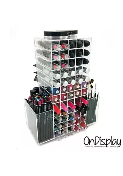 OnDisplay LIP120 Rotating Acrylic Cosmetic/Makeup Organizer -OnDisplay store Belk 283