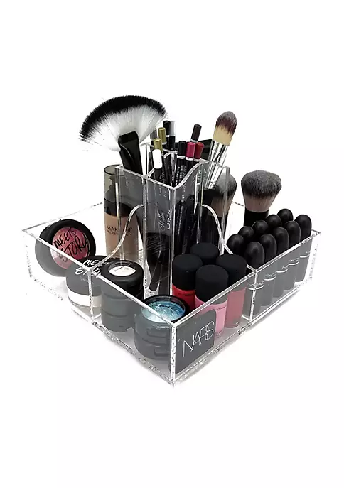 OnDisplay Abby Rotating Acrylic Cosmetic/Makeup Organizer Tray 3 OnDisplay Abby Rotating Acrylic Cosmetic/Makeup Organizer Tray