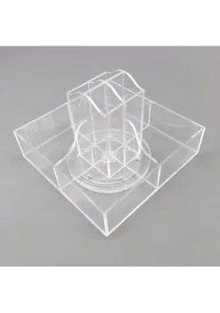 OnDisplay Abby Rotating Acrylic Cosmetic/Makeup Organizer Tray 8 OnDisplay Abby Rotating Acrylic Cosmetic/Makeup Organizer Tray -OnDisplay store Belk 321