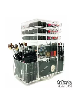 OnDisplay LIP30 Rotating Acrylic Cosmetic/Makeup Organizer -OnDisplay store Belk 339