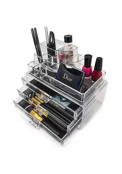 OnDisplay Michelle Tiered Acrylic Cosmetic/Jewelry Organizer