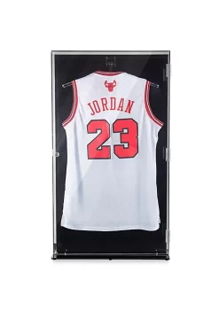 OnDisplay Lux UV Locking Acrylic Wall Mount/Freestanding Jersey Display Case - Baseball/Hockey/Basketball/Football/Soccer - All Sport Jersey Clear Case -OnDisplay store Belk 372