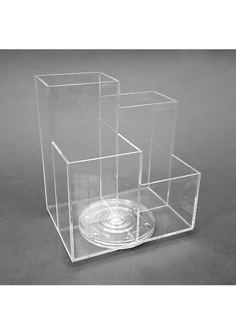 OnDisplay Sky Rotating Acrylic Cosmetic/Makeup Organizer Tray 6 OnDisplay Sky Rotating Acrylic Cosmetic/Makeup Organizer Tray - Image 4