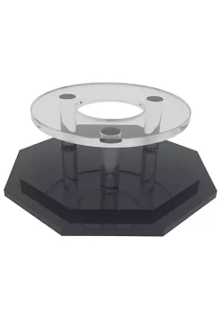 OnDisplay Deluxe UV-Protected Baseball/Tennis/Softball Display Case - Octagon Black Base -OnDisplay store Belk 447