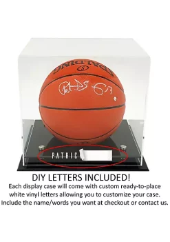 OnDisplay Deluxe UV-Protected Basketball/Soccer Ball Display Case - DIY Personalized -OnDisplay store Belk 520