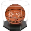 OnDisplay Deluxe Octagon UV-Protected Basketball/Soccer Ball Display Case - Black Base -OnDisplay store Belk 526