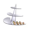 OnDisplay Acrylic Display Rack/Stand - 3 Tiered Mirrored Shelf -OnDisplay store Belk 532