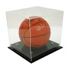 OnDisplay Deluxe UV-Protected Basketball/Soccer Ball Display Case - Luxe Clear Acrylic Polished Memorabilia Display -OnDisplay store Belk 534