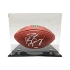 OnDisplay Deluxe UV-Protected Football/Rugby Ball Display Case - Rectangular Clear Lucite Stage Protection Box -OnDisplay store Belk 573