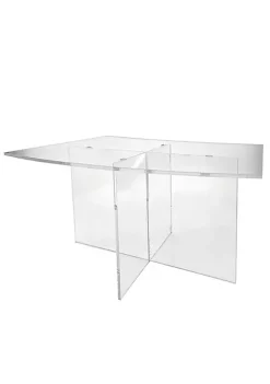 OnDisplay Cross Tier Acrylic Display Rack/Stand - Clear Food Display Stage for Parties, Weddings, Birthdays (11" Height) -OnDisplay store Belk 628