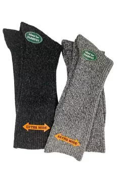 Sierra Socks Women Regenerated Wool Diabetic Outdoor Hiking Extra Wide Calf Socks -OnDisplay store Belk 751
