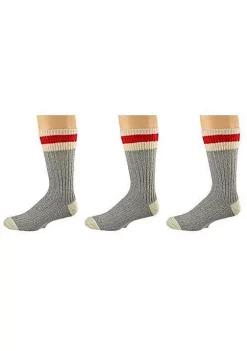 Sierra Socks Men's Wool Striped Boot Work 3 Pair Pack Socks 13 Sierra Socks Men's Wool Striped Boot Work 3 Pair Pack Socks -OnDisplay store Belk 808