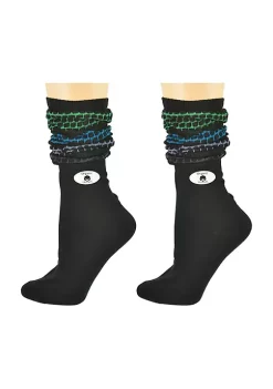 Sierra Socks Women's Slouch or Knee High Organic Cotton Socks -OnDisplay store Belk 825