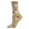 Sierra Socks Women's Holiday Theme Novelty Cotton Crew Socks -OnDisplay store Belk 830