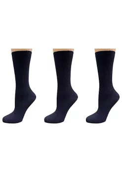 Sierra Socks Women's Diabetic/Arthritic Rayon from Bamboo Crew Socks