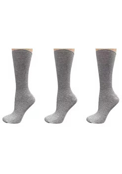 Sierra Socks Women's Diabetic/Arthritic Rayon from Bamboo Crew Socks -OnDisplay store Belk 873