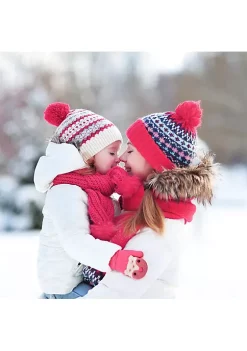 Sierra Socks Bear Unisex Soft Knit Winter Mittens for Baby, Toddler Accessories, Colorful Animal Lover Mittens Gloves for Kids -OnDisplay store Belk 927