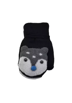 Sierra Socks Bear Unisex Soft Knit Winter Mittens for Baby, Toddler Accessories, Colorful Animal Lover Mittens Gloves for Kids -OnDisplay store Belk 930