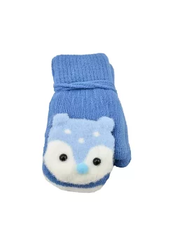 Sierra Socks Bear Unisex Soft Knit Winter Mittens for Baby, Toddler Accessories, Colorful Animal Lover Mittens Gloves for Kids -OnDisplay store Belk 931