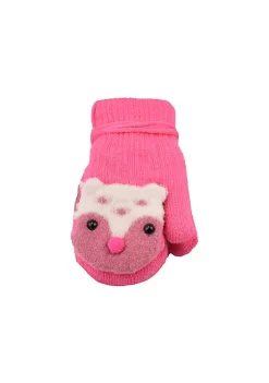 Sierra Socks Bear Unisex Soft Knit Winter Mittens for Baby, Toddler Accessories, Colorful Animal Lover Mittens Gloves for Kids -OnDisplay store Belk 933