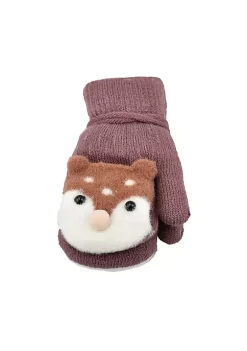 Sierra Socks Bear Unisex Soft Knit Winter Mittens for Baby, Toddler Accessories, Colorful Animal Lover Mittens Gloves for Kids -OnDisplay store Belk 935