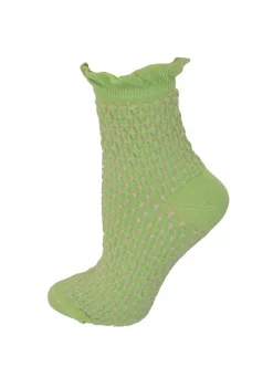 Sierra Socks Women's Cotton Small Diamond Pattern Quarter High 3 Pair Pack Socks -OnDisplay store Belk 974