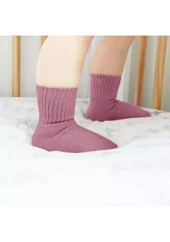 Sierra Socks Newborn Unisex Cotton Ankle-Hi Socks Assorted 6 Pair Pack -OnDisplay store Belk 981